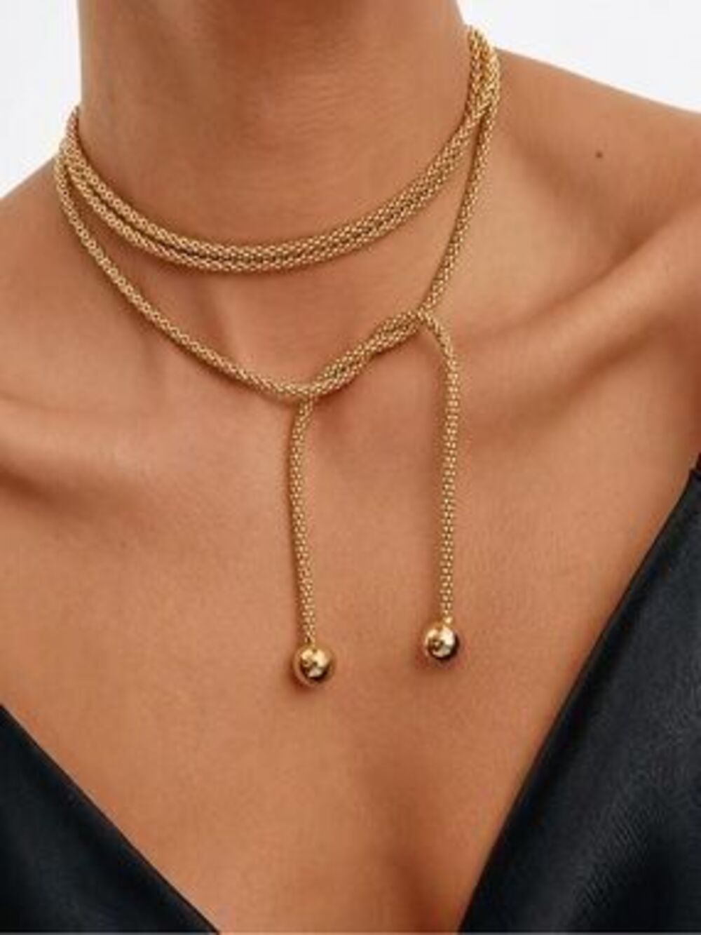 Convertible Wrap Necklace Rope Chain Multiway Styling Jewelry - Picture 7 of 7